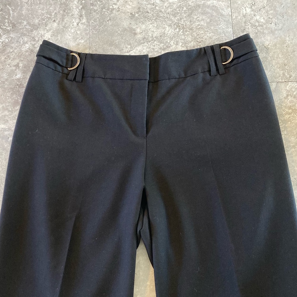 EUC Divine Logic Black Straight Leg Dress Pants Size 16